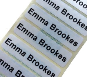 IRON ON NAME LABELS, Name Labels