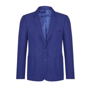 UNBADGED BLAZER - GIRL - ROYAL, Blazers, St Bedes Primary School