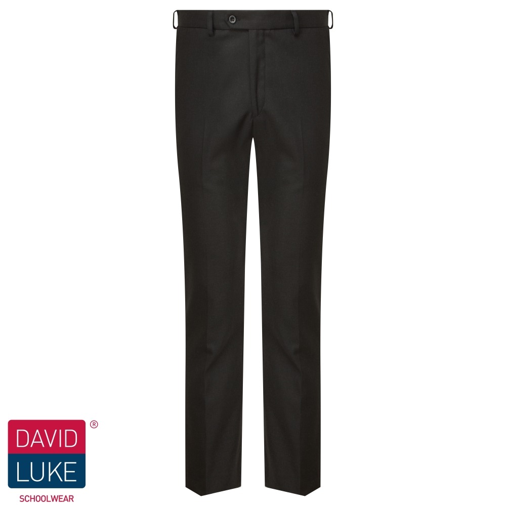 BOYS SLIM FIT TROUSERS - CHARCOAL, Boys Trousers, Ilford County High, Seven Kings High School, Palmer Catholic Academy, Valentines High School