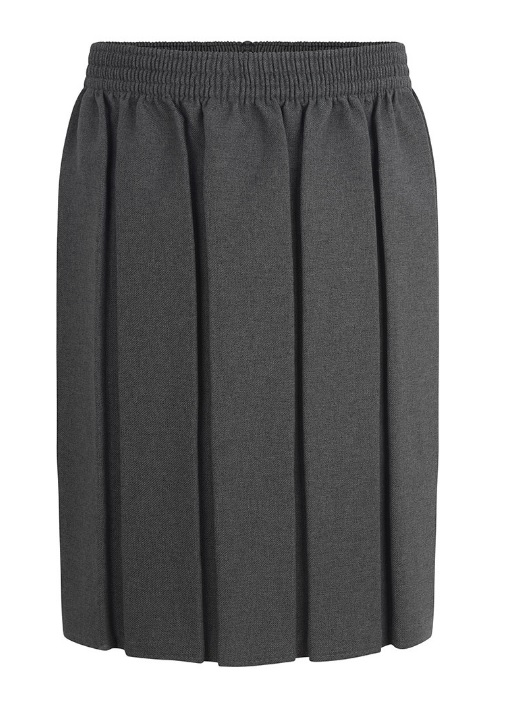 BOX PLEATED SKIRT - GREY, Skirts and Pinafores, Little Heath, Newbury Park Primary School, Parkhill Infants, Parkhill Juniors, Redbridge Primary School, Seven Kings Primary School, Sir John Heron, St Bedes Primary School