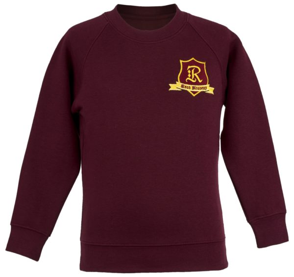 READ SWEATSHIRT - MAROON (NURSERY - YEAR 6), Read Academy