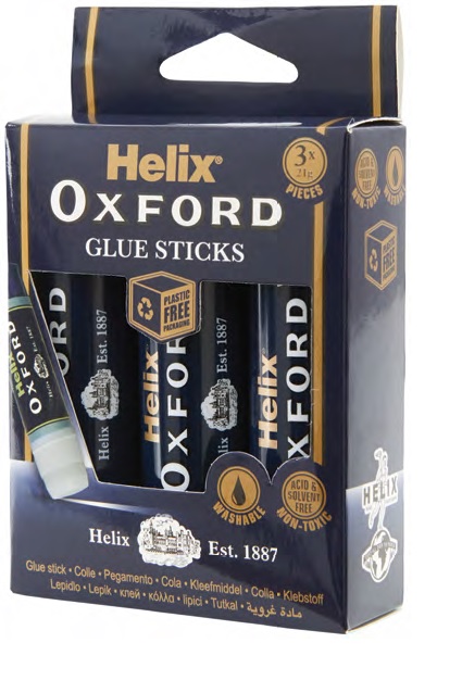 Oxford Glue Sticks, Sharpeners & Erasers