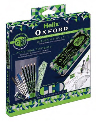 Oxford Geo Set - GREEN, Maths Sets & Calculators