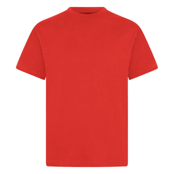CREW NECK T-SHIRT - RED, PE Polos and T-Shirts, Newbury Park Primary School