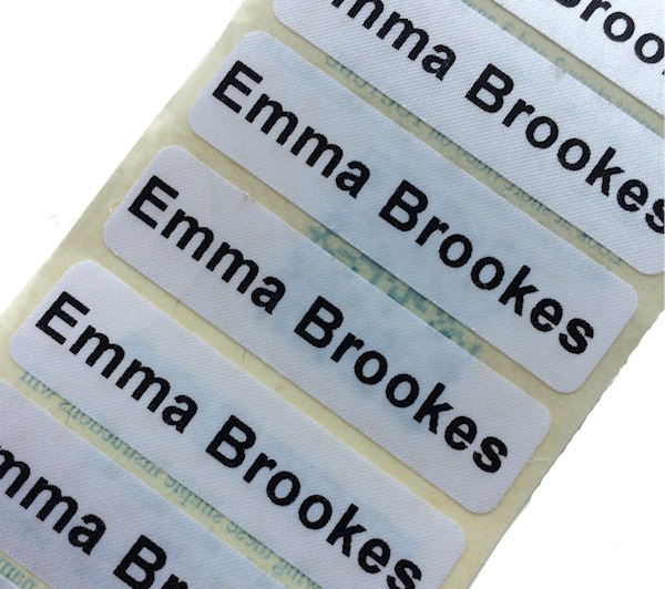 IRON ON NAME LABELS Lucilla Schoolwear Ltd