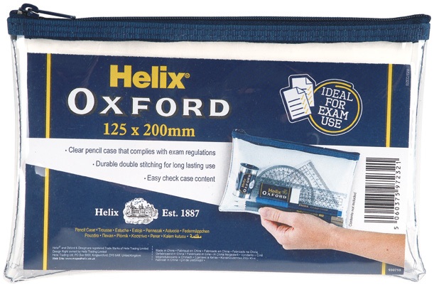 OXFORD PENCIL CASE - SMALL, Pencil Cases & Rulers