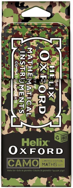 CAMO MATHS SET - GREEN, Maths Sets & Calculators