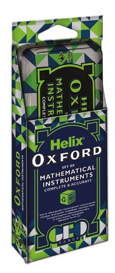 OXFORD GEO MATHS SET GREEN, Maths Sets & Calculators