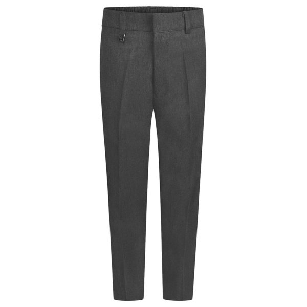BOYS SLIM FIT TROUSERS - GREY, Junior Trousers, St Augustine's Primary School, St Aidan's Catholic Primary Academy, Little Heath, Newbury Park Primary School, Parkhill Infants, Parkhill Juniors, Read Academy, Redbridge Primary School, Sir John Heron, St Bedes Primary School