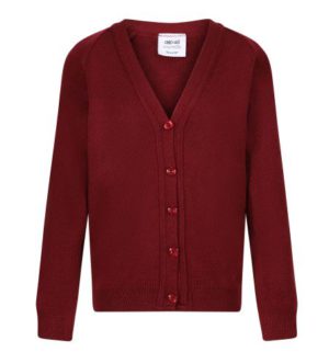 CARDIGAN - MAROON, Jumpers & Cardigans, Read Academy