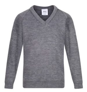 PULLOVER - GREY, Jumpers & Cardigans, Ilford County High