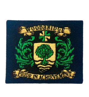 BLAZER BADGE - IRON ON, Woodbridge High School