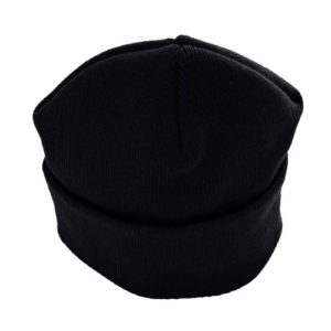 KNITTED SKI HAT - BLACK, Winter Hats