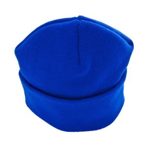 KNITTED SKI HAT - ROYAL, Winter Hats