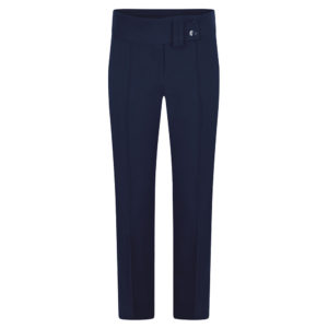GIRLS 2 BUTTON TROUSERS - NAVY, Senior, Seven Kings High School, Palmer Catholic Academy, Valentines High School, Woodford County High School