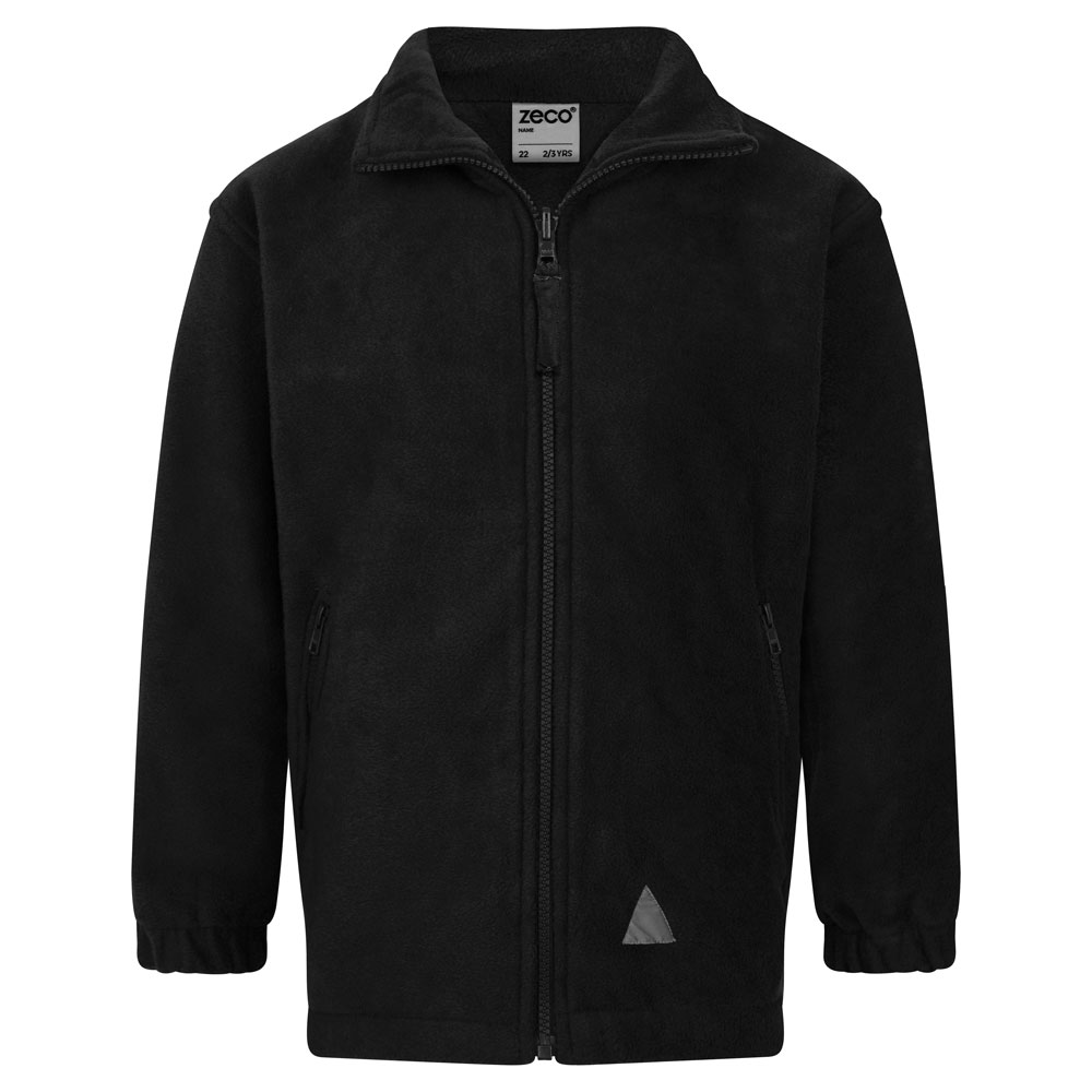 FLEECE - BLACK, Coats, Jackets and Fleeces
