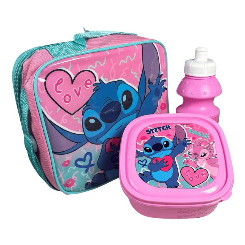 Stitch 3 Piece Lunch Set, Kids