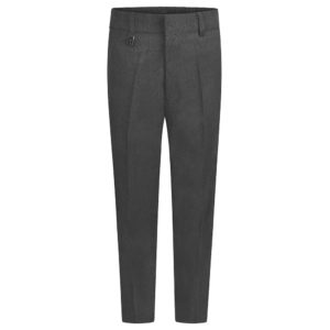 BOYS SLIM FIT TROUSERS - GREY, Junior Trousers, St Augustine's Primary School, St Aidan's Catholic Primary Academy, Christchurch Primary School, Little Heath, Newbury Park Primary School, Parkhill Infants, Parkhill Juniors, Read Academy, Redbridge Primary School, Sir John Heron, St Bedes Primary School