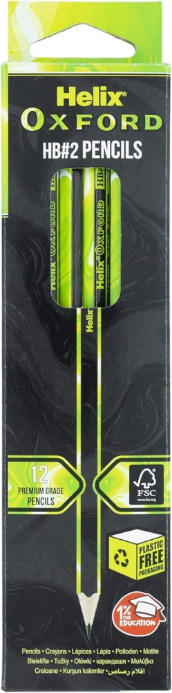 MARBLE PENCILS 12 PACK – GREEN, Pens & Pencils