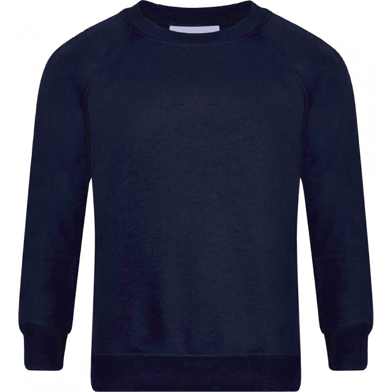 C- NECK SWEATSHIRT - NAVY, Sweatshirts and Jogging Bottoms, Seven Kings High School, Seven Kings Primary School, Sir John Heron