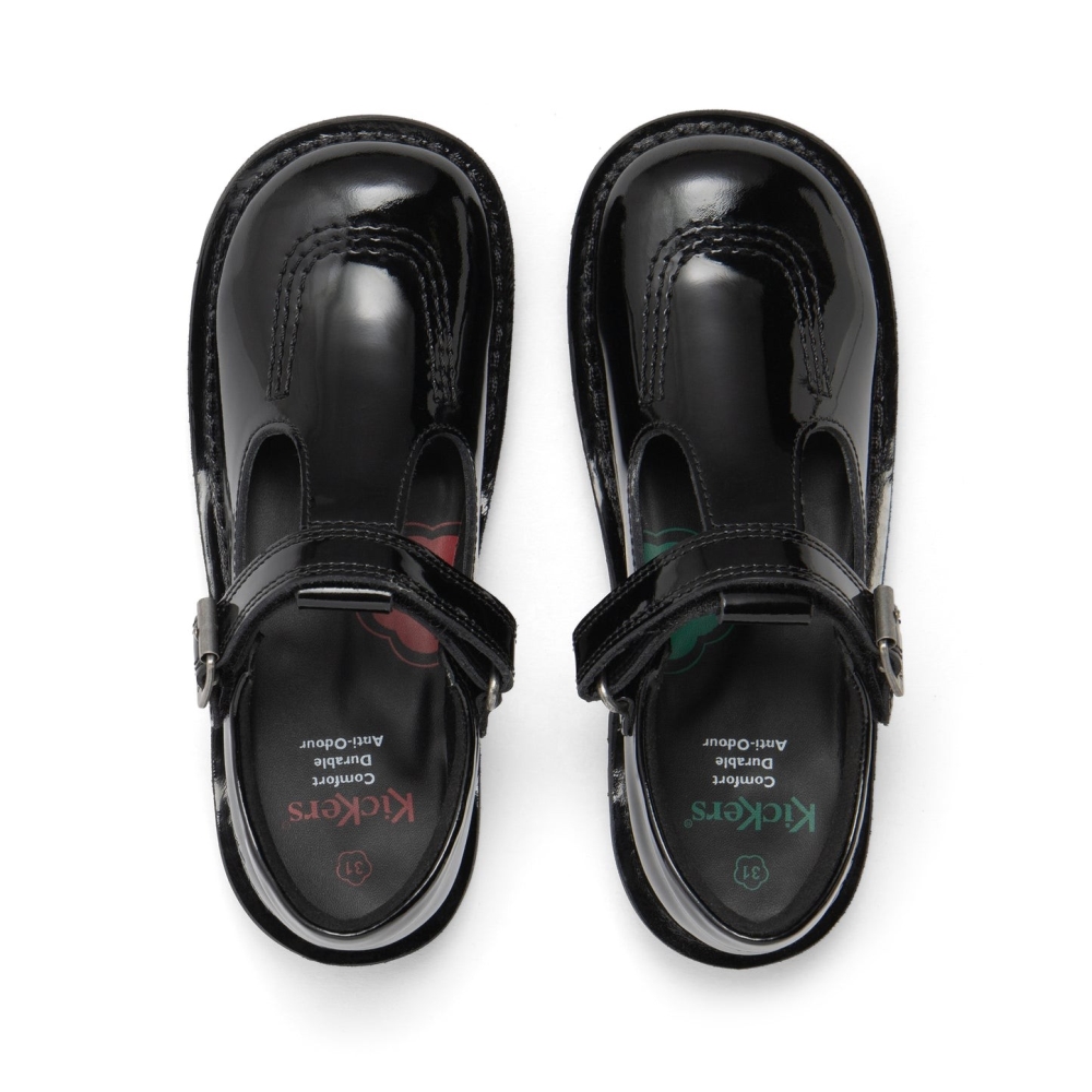 KICKERS T-BAR PATENT, Kickers