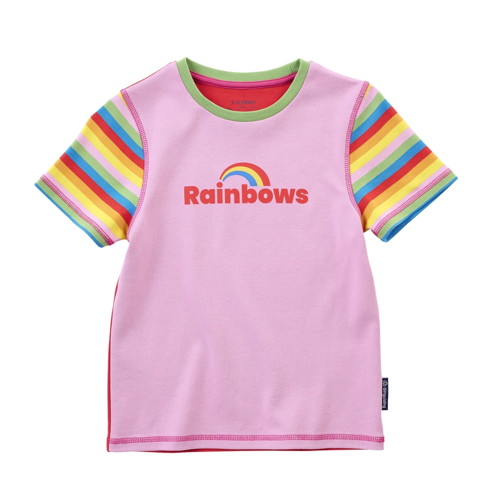 RAINBOWS SHORT SLEEVE T-SHIRT, Rainbows